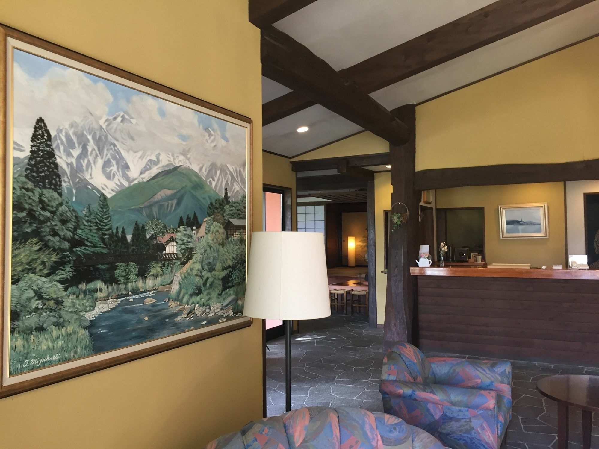 Hakuba Alpine Hotel Bagian luar foto